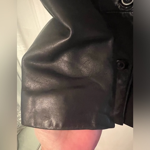 Vintage Genuine Leather Ladies Blazer Village du Cuir🌹 - Picture 5 of 6